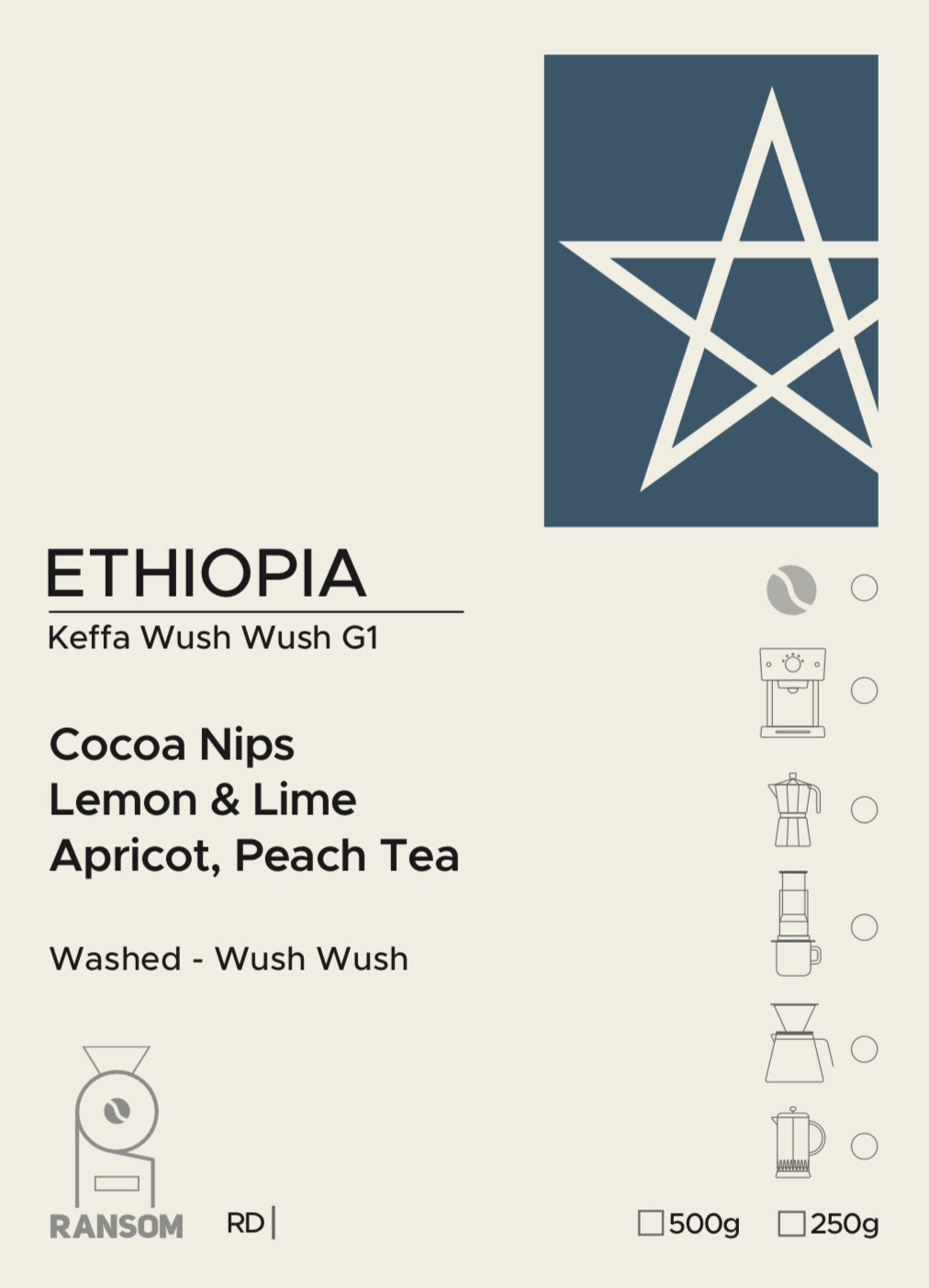 Single Origin- Ethiopian Wush Wush- Espresso Roast