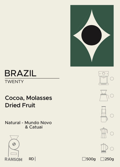 Single Origin- Brazil Twenty- Espresso Roast