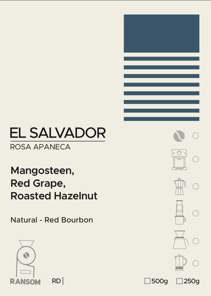 Single origin- El Salvador- Espresso Roast