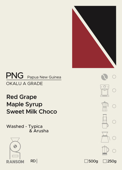 Single origin- PNG Okalu- Espresso Roast