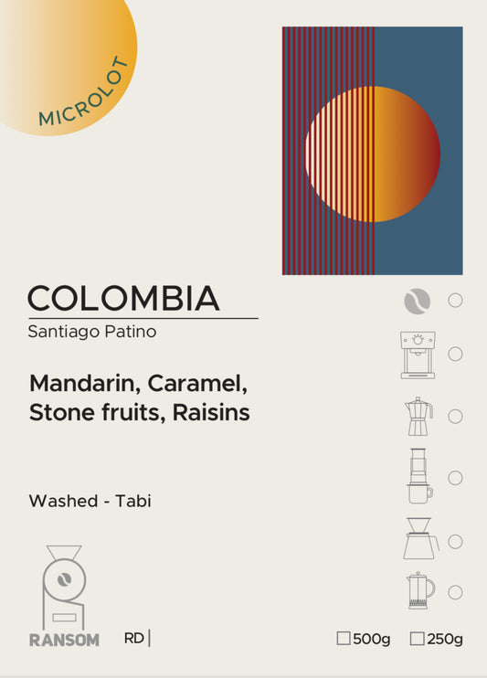 ROASTING SOON.... Single Origin- Colombia, Santiago Patino